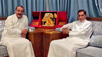 اللواء بن بريك يطمئن على صحة اللواء البحسني ويبحث معه أوضاع حضرموت