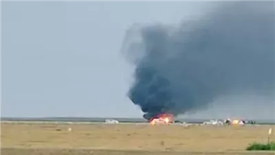 تحطم واحتراق ثاني مقاتلة أميركية 