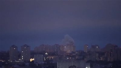 احتراق محطة قطار فولغوغراد الروسية بعد هجوم أوكراني