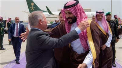 ولي العهد السعودي يبحث مع العاهل الأردني تطورات فلسطين 