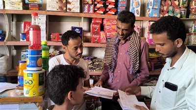 انتقالي أحور يواصل نزولاته لمراقبة أسعار الأسواق 