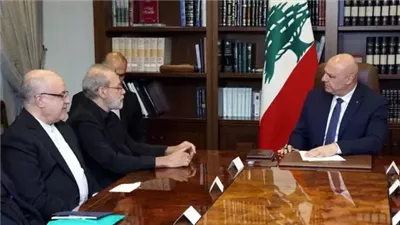 الرئيس اللبناني لـلاريجاني: نرفض أي تدخل في شؤوننا الداخلية