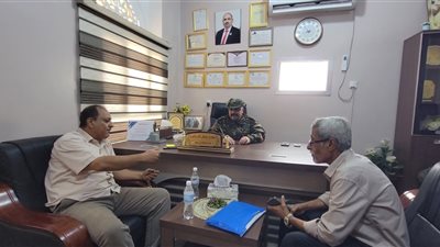 رئيس انتقالي دارسعد يتفقد قسم الشرطة ويشيد بالإنجازات الأمنية