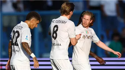 الدوري الإيطالي: دي بروين يقود نابولي للفوز على ساسولو