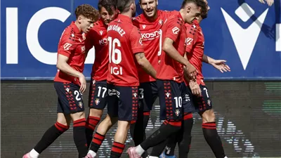 الدوري الإسباني: أوساسونا يهزم عشرة لاعبين من فالنسيا