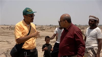 مدير عام تبن يقود نزولاً هندسياً لإعداد تصاميم وقائية من السيول