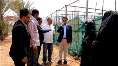 فريق التوجيه الرئاسي يتفقد مزرعة معنوفة النسوية بسقطرى ويعزز أهمية الزراعة
