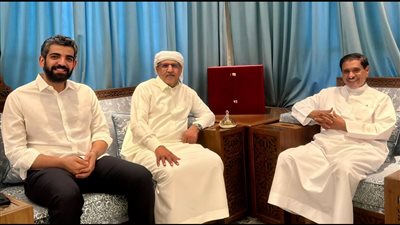 النائب البحسني يبحث مع الكثيري المستجدات السياسية ويؤكد مكانة حضرموت الاستراتيجية