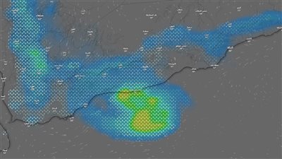 توقعات بسقوط أمطار في العاصمة عدن خلال الـ 72 ساعة القادمة