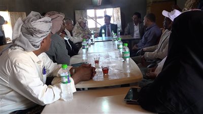 فريق التوجيه والرقابة الرئاسي يطلع على الجاهزية الأمنية بكتيبة قلنسية وإدارة الأمن