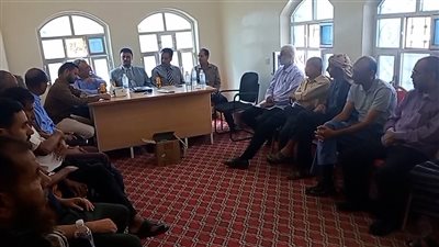 الضالع.. فريق الرقابة والتوجيه الرئاسي يلتقي مدير التربية ويزور المستشفى الميداني 