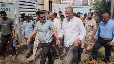 مدير عام المنصورة على يؤكد أهمية على معالجة طفح مياه الصرف الصحي بالمديرية