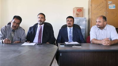 فريق التوجيه والرقابة الرئاسي يلتقي قيادة السلطة المحلية بمديرية الضالع