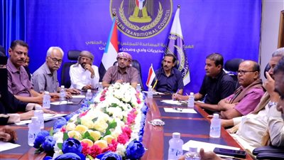 انتقالي وادي وصحراء حضرموت يقف أمام التحضيرات النهائية لفعالية ذكرى 14 أكتوبر 