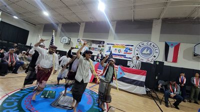 أبناء الجالية الجنوبية في مدينة شيكاغو الأمريكية يحتفلون بذكرى ثورة أكتوبر