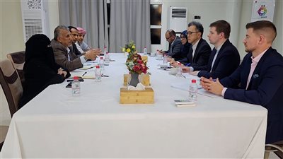 فريق التوجيه الرئاسي يناقش مع مكتب المبعوث الأممي مستجدات الأوضاع في المهرة