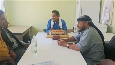 السلطة المحلية في سبَّاح بأبين تطّلع على الوضع الصحي بالمديرية