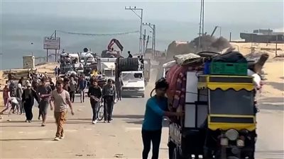 الجيش الإسرائيلي يغلق ممرا متاحا للمتجهين شمالا من جنوب غزة