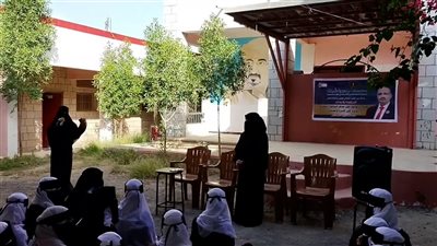 محاضرة توعوية لانتقالي الضالع حول مخاطر وسائل التواصل 