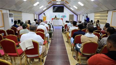 قيادة انتقالي حضرموت تشارك في فعالية تأبين المناضل أحمد العساني بالمكلا