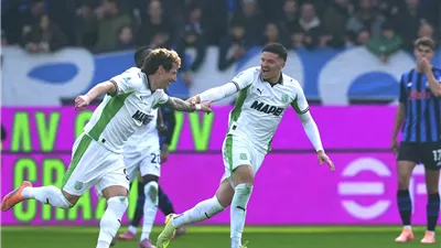 الدوري الإيطالي.. ساسولو يضاعف محنة أتالانتا بثلاثية