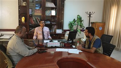 صحة لحج تبحث تدخلات منظمة الإغاثة الأولية الدولية في المحافظة 