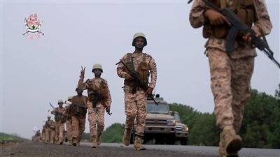 قوات العمالقة الجنوبية تنفذ مسيرًا عسكريًّا لرفع جاهزيتها القتالية 