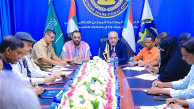 الكثيري يترأس اجتماع بإنتقالي وادي حضرموت للاطلاع على التحضيرات النهائية لفعالية 30 نوفمبر