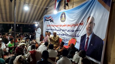 ندوة سياسية في مخيم اعتصام سيئون تناقش دوافع المخيم وأهدافه الوطنية بعد تحرير الوادي 