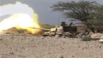 إحباط محاولة تسلل لمليشيا الحوثي الإرهابية في جبهة حُمَالة بكرش لحج 