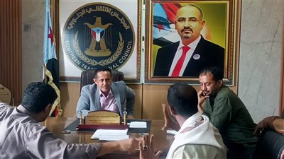 انتقالي لحج ووكيل المحافظة يناقشان تأمين الفعالية الجماهيرية بالحوطة