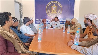 تنفيذية انتقالي عرماء بشبوة تعقد اجتماعها الدوري وتجدد العهد للقيادة السياسية الجنوبية